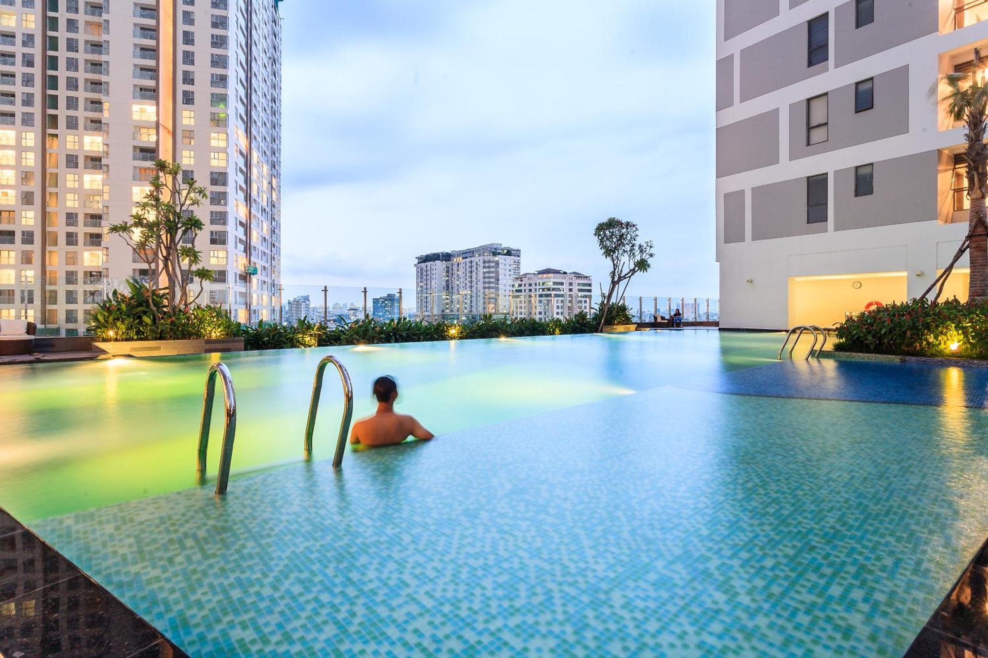 הו צ'י מין סיטי Saigon Banhada - Rivergate - Infinity Pool מראה חיצוני תמונה