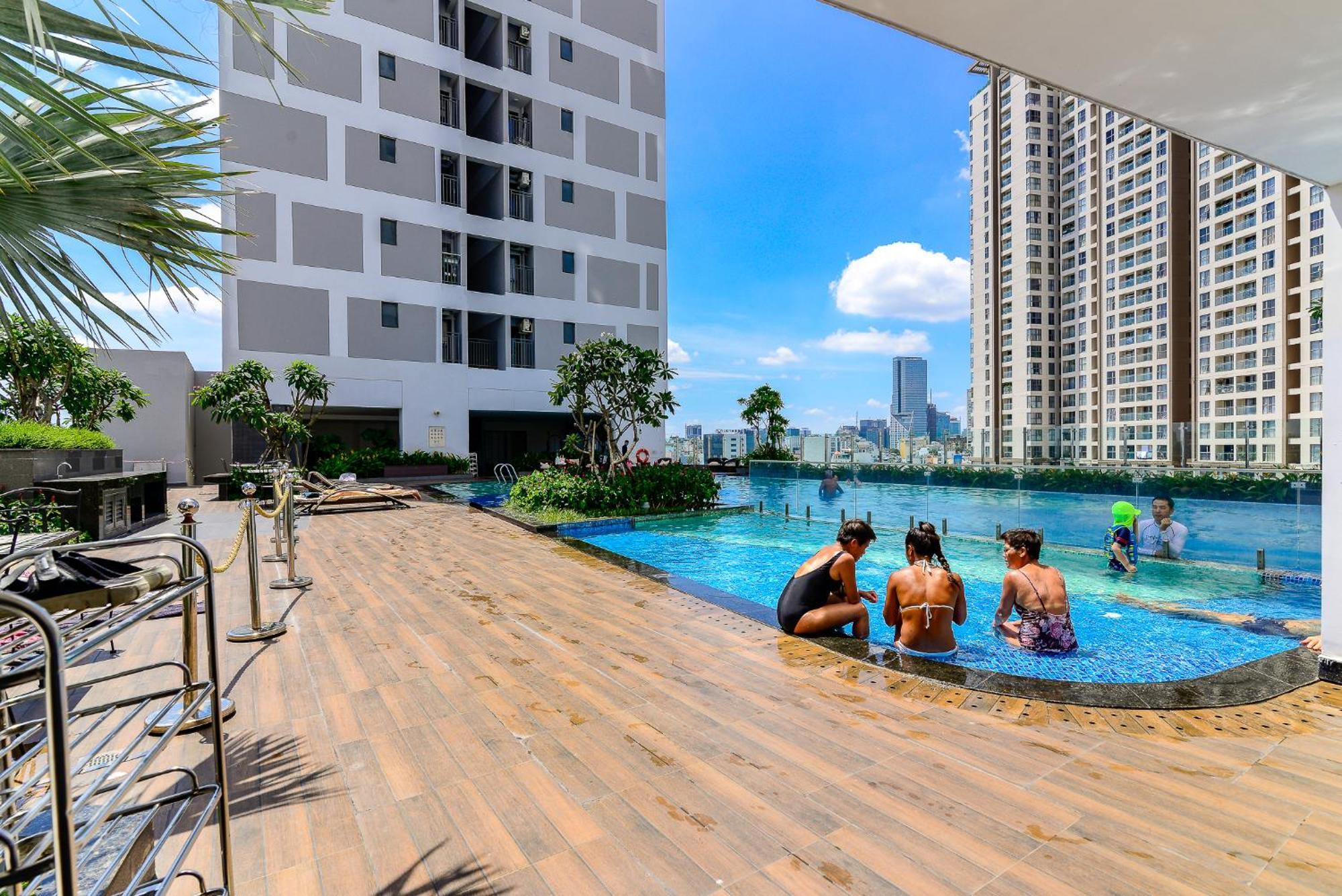 הו צ'י מין סיטי Saigon Banhada - Rivergate - Infinity Pool מראה חיצוני תמונה